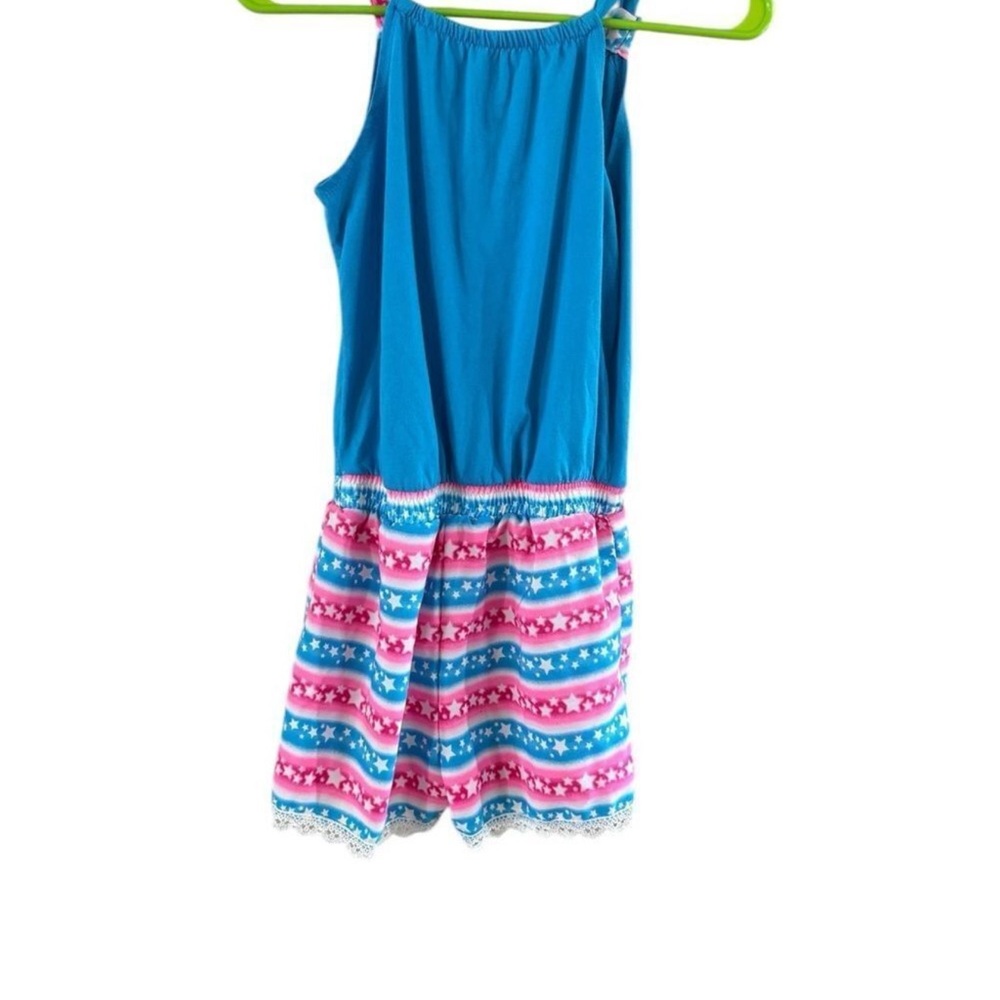 DC Comics Blue and Pink Wonder Woman Kids Romper - Picture 3 of 5